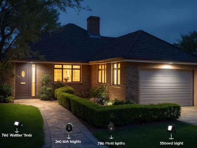 Best Wattage for Outdoor Security Lights: What Actually Works