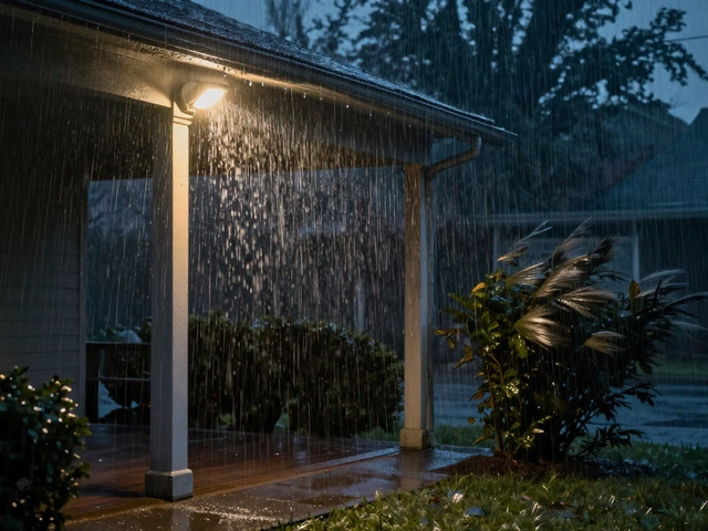 Can Rain Trigger Motion Lights? Here’s What Actually Happens
