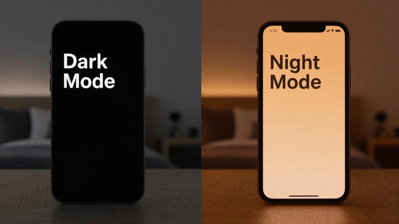 Dark Mode vs. Night Mode: The Real Difference for Your Eyes and Camera